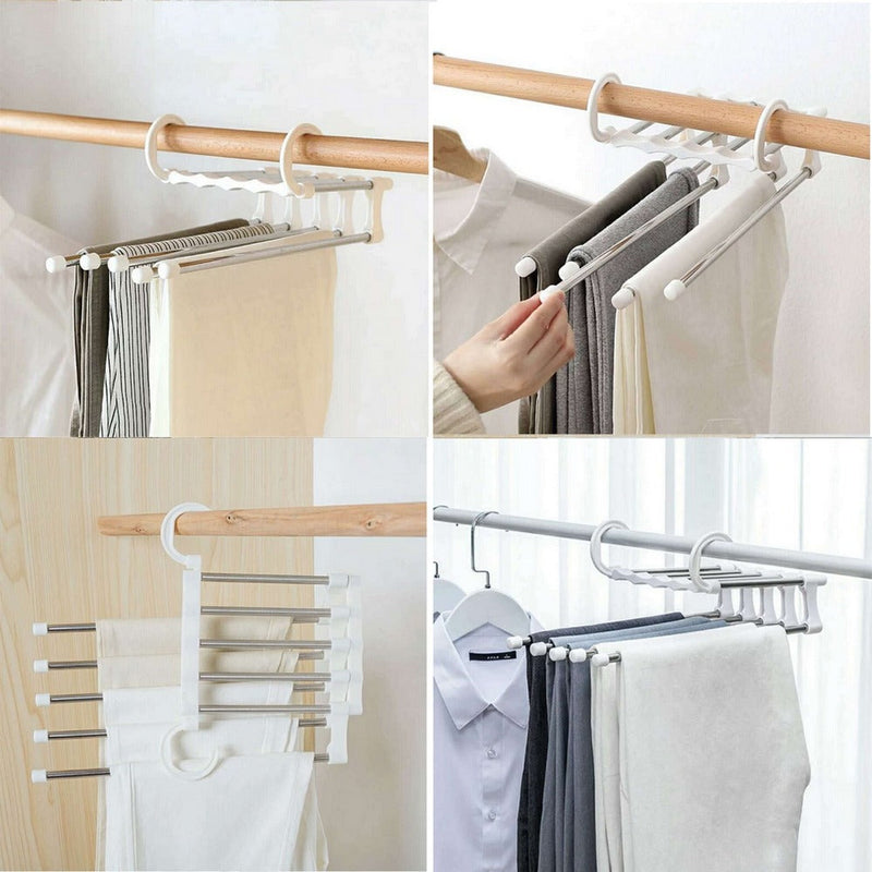 Percha Mágica Retráctil – Envío gratis (Llevando 1, te llevás 3)