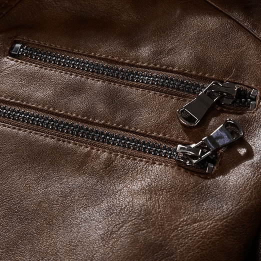 Campera de Cuero Masculina