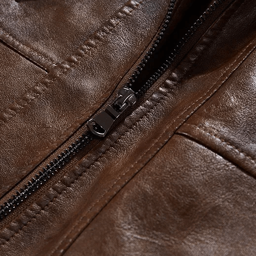 Campera de Cuero Masculina
