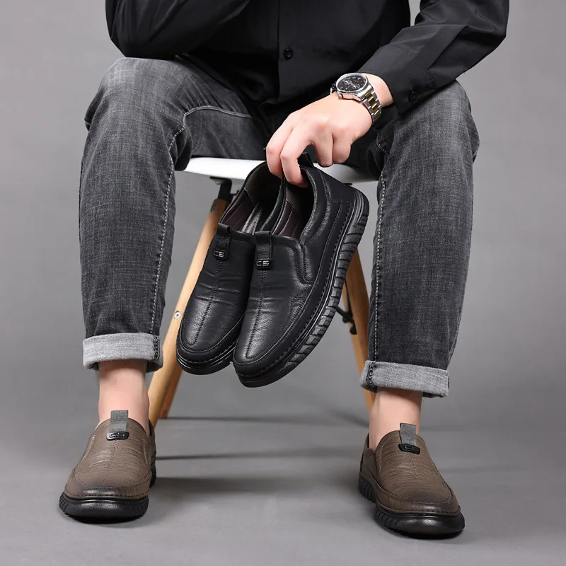 Zapato de Cuero Legítimo ORTOMAX