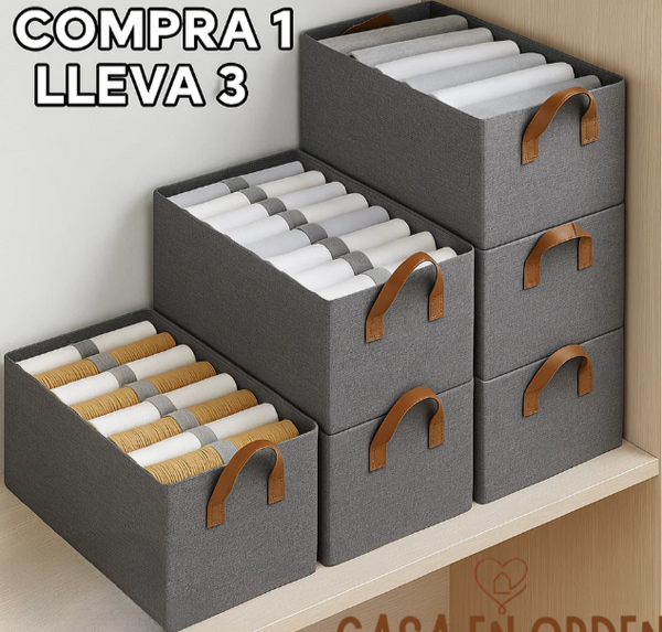 Organizadores de Ropa Plegables (Comprá 1 y lleváte 3)