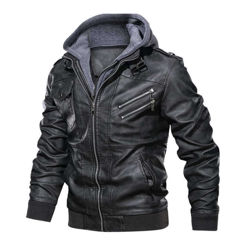 Campera de Cuero Masculina